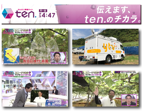 【読売テレビ関西情報ネットten】